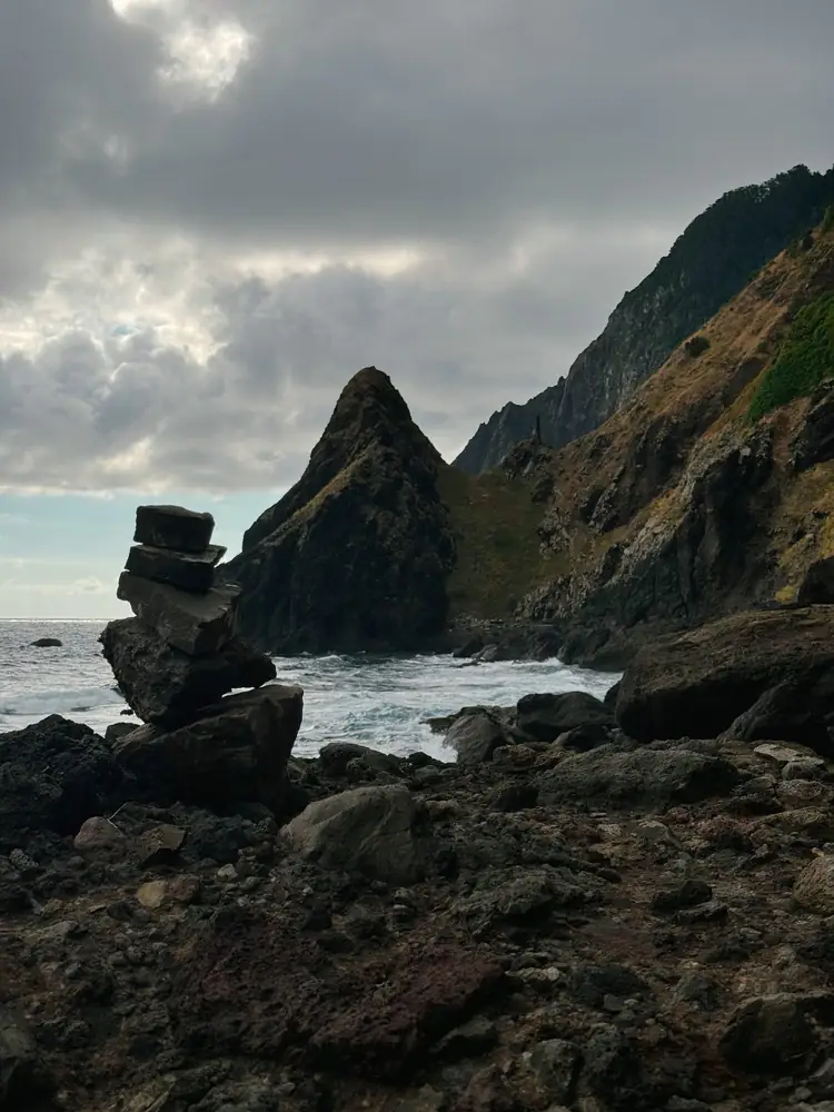Hidden Beach rugged coastal route