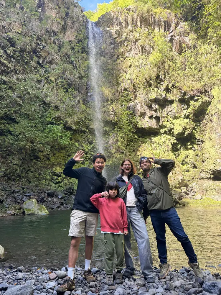 Mountain to Waves group waterfall photo