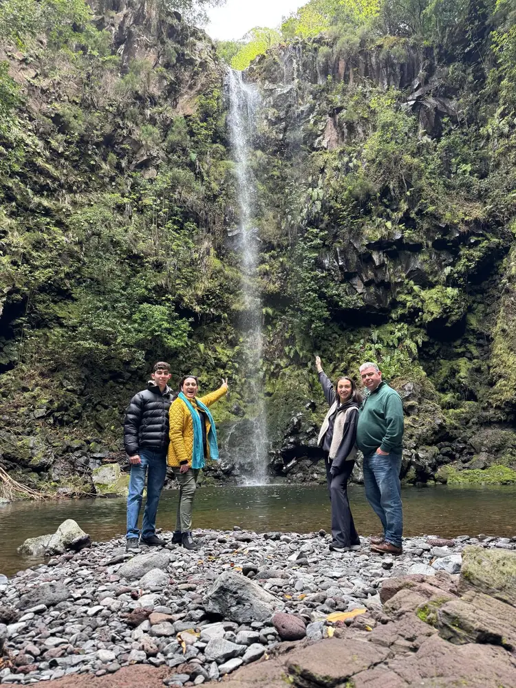 Mountain to Waves waterfall stop