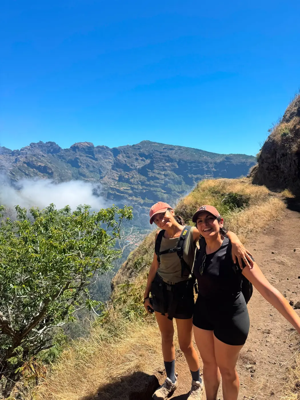 Pico Grande mountain trail above the clouds
