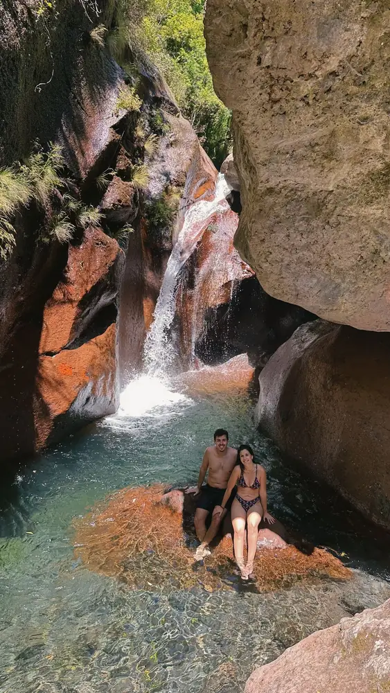 Private Island Tour hidden waterfall pool